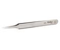 Tweezers Precision Stainless Steel Pointed / Straight 110mm